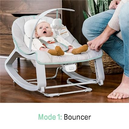 Ingenuity Keep Cozy 3 - in - 1 Baby Bouncer (Weaver) - Kidsy