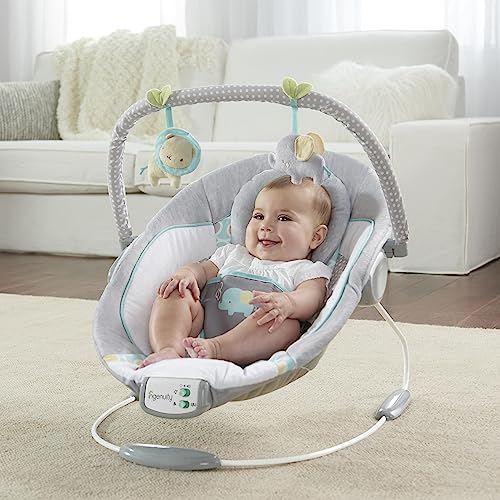 Ingenuity Soothing Baby Bouncer (Morrison) - Kidsy