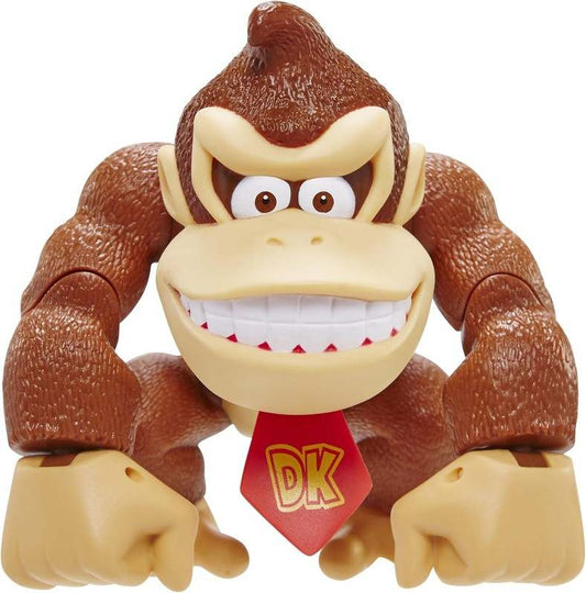 Jakks Pacific Super Mario Donkey Kong 6" Deluxe Action Figure - Kidsy