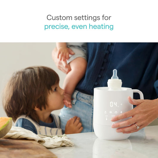Munchkin Precision Baby Bottle Warmer for Breastmilk, Formula, Food Jars, and Sterilizing Small Parts - Kidsy