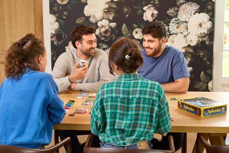 New Asmodee Splendor Board Game Master The Art of Wealth and Prestige! - Kidsy