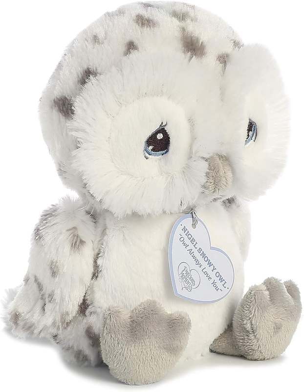 New Aurora® Adorable Precious Moments™ Nigel Snowy Owl Stuffed Animal (White) - Kidsy