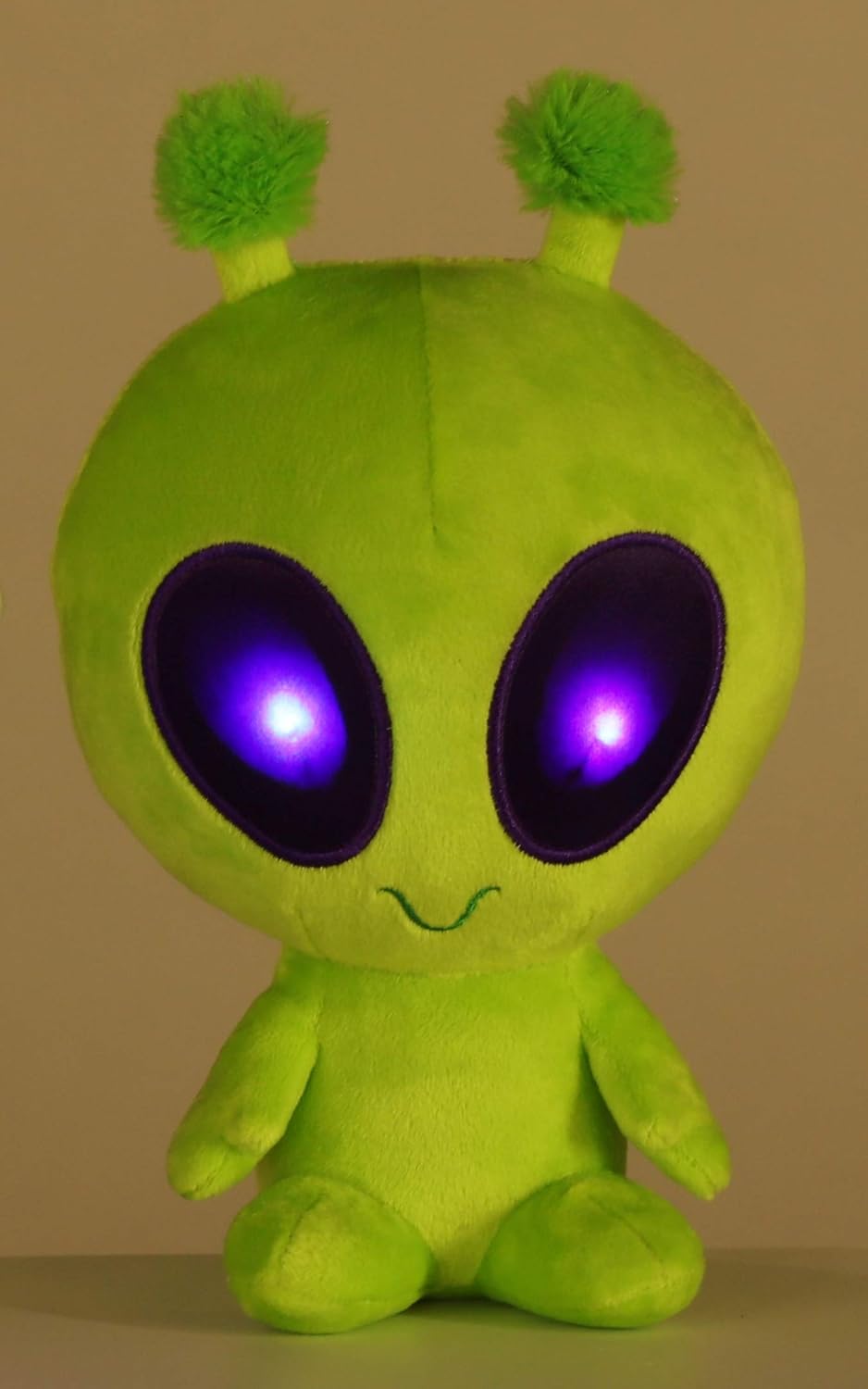 New Aurora Galactic Cuties Twitch Light Up Alien Plush 8 - Inch (Green) - Kidsy