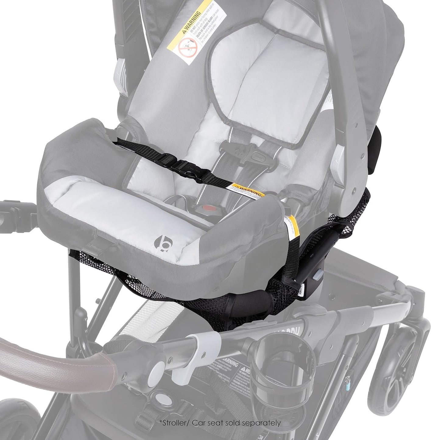 New Baby Trend Morph Single to Double Stroller Infant Car Seat Adapter - Kidsy