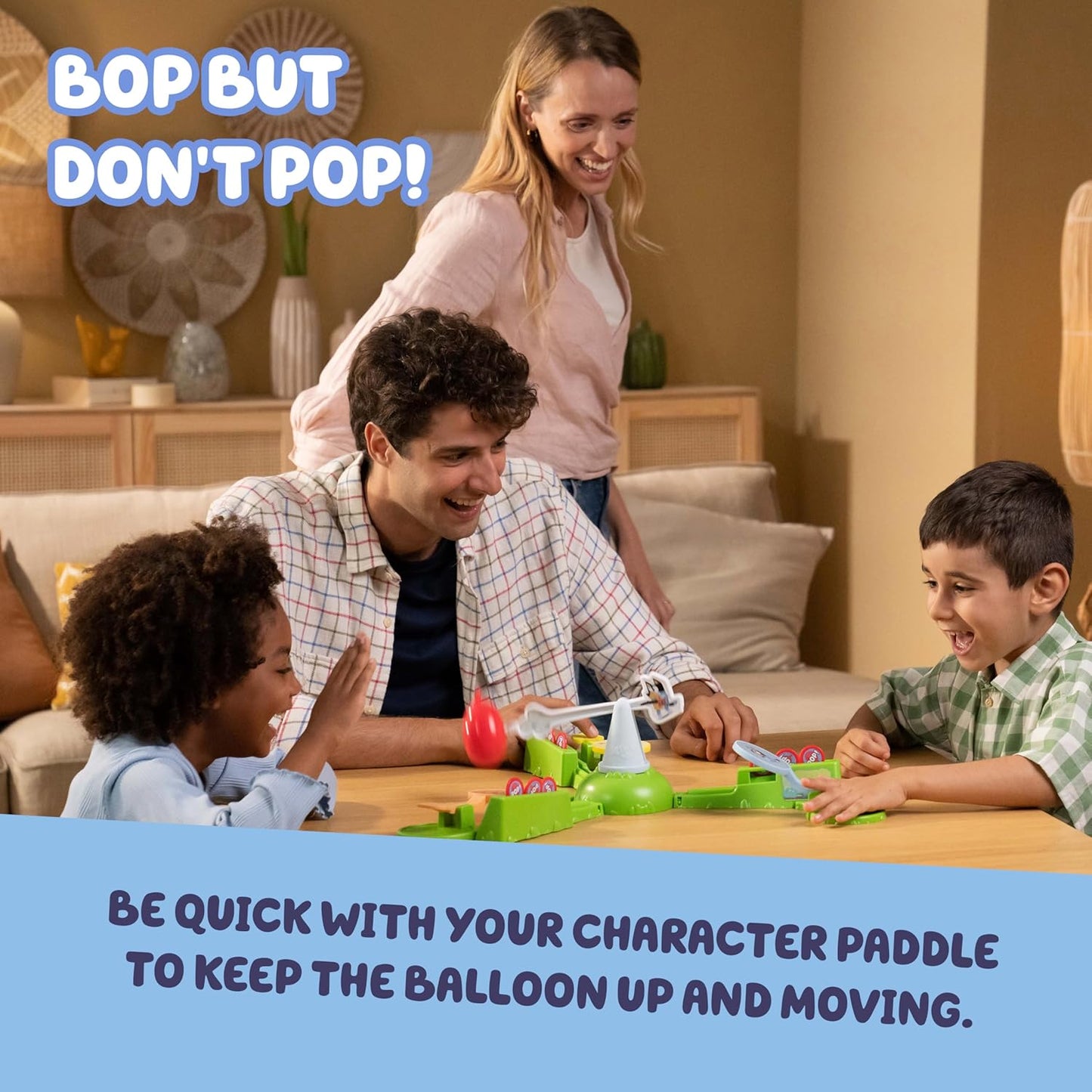 New Bluey Keepy Uppy Motorized Paddle Game - Kidsy