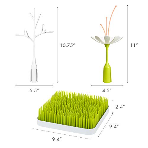 New Boon Grass Countertop Drying Rack Bundle - Kidsy