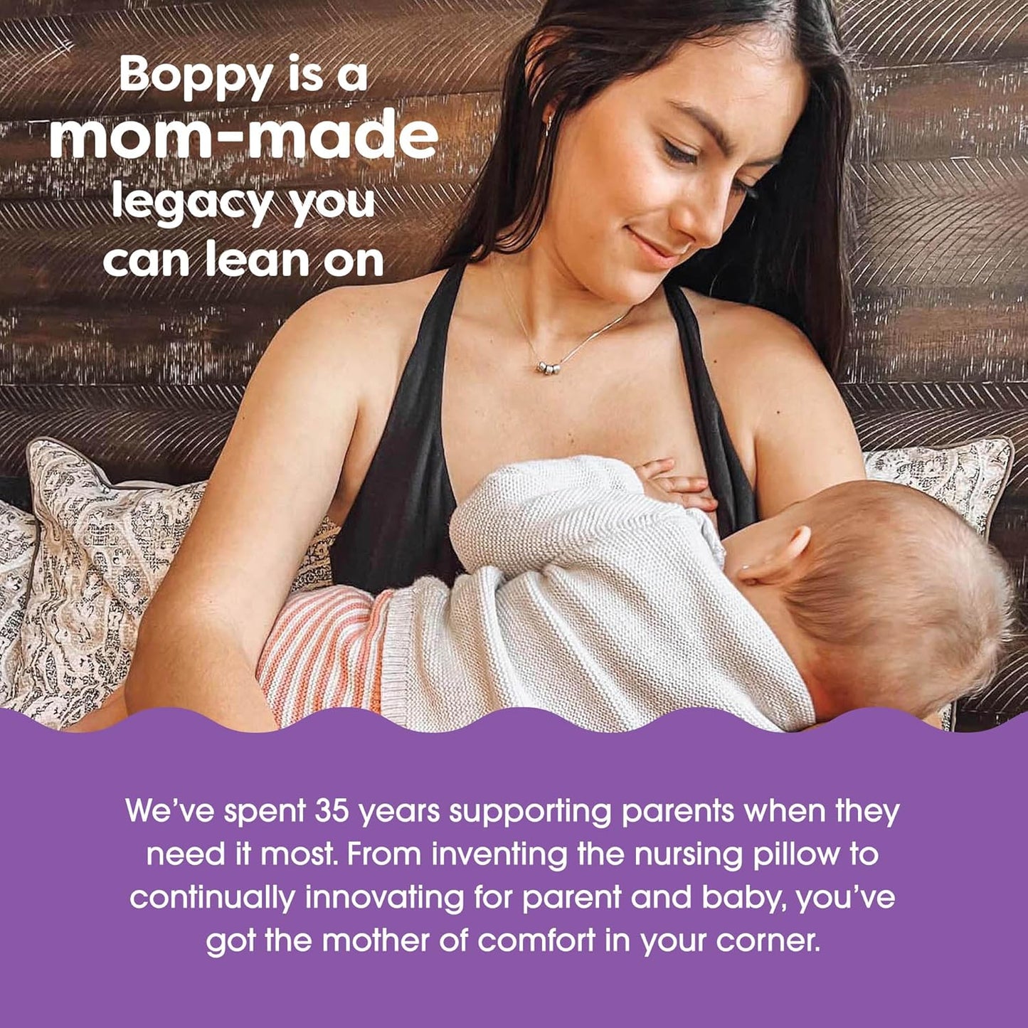 New Boppy Nursing Pillow (Bare Naked) - Kidsy