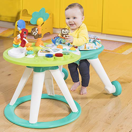 New Bright Starts Around We Go 2 - in - 1 Walk - Around Baby Activity Center (Tropic Cool) - Kidsy