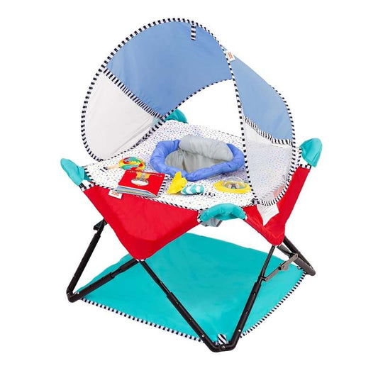 New Bright Starts Pop 'N Jump Portable Activity Jumper (Sweet Treats) - Kidsy