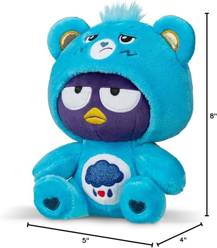 New Care Bears Badtz - Maru Dressed As Grumpy Bear 8" Fun - Size Plush (Blue) - Kidsy