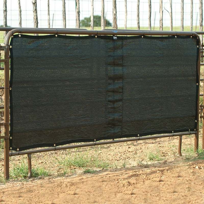 New Cashel TA - SPS12 Panel Stall Screen (Black) - Kidsy