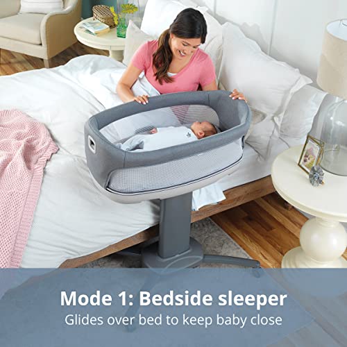 New Chicco Close to You 3 - in - 1 Bedside Bassinet (Dove/Beige) - Kidsy