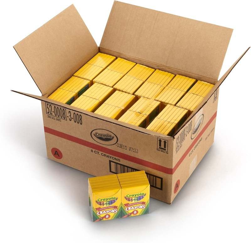 New Crayola Classic Color Crayons Set of 8 (288 Pack) - Kidsy