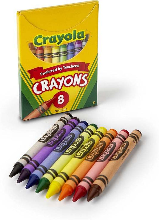 New Crayola Classic Color Crayons Set of 8 (288 Pack) - Kidsy
