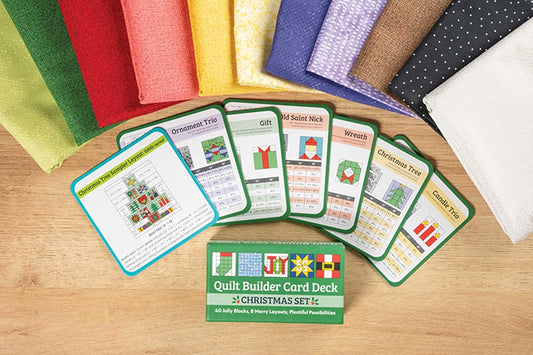 New C&T Publishing Quilt Builder Christmas Card Deck - Kidsy