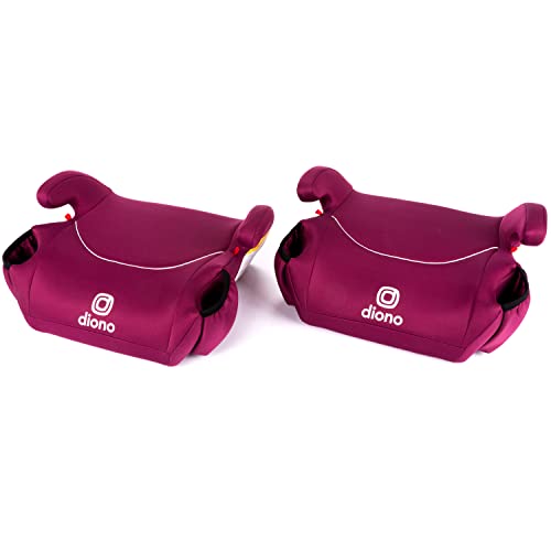 New Diono Solana - Pack of 2 Backless Booster Car Seats (Pink) - Kidsy