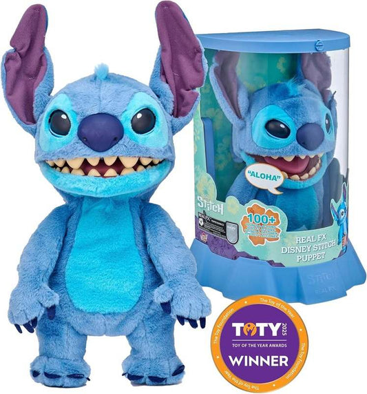New Disney & Lilo's Stitch Puppetronic by RealFX Looks, Feels & Sounds Real! - Kidsy
