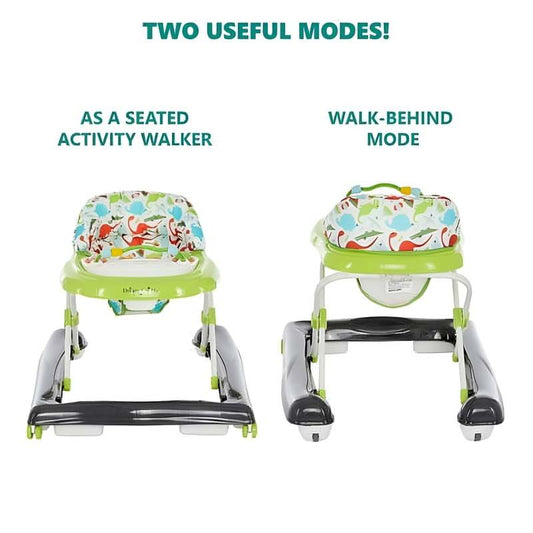 New Dream On Me 2 - in - 1 Ava Baby Walker (Green) - Kidsy