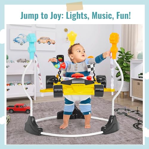 New Dream On Me Champ Activity Center & Jumper (Yellow) - Kidsy