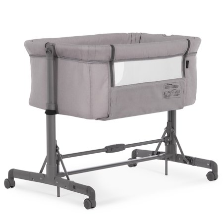 New Dream on Me Zimal Bassinet Bedside Sleeper (Grey) - Kidsy