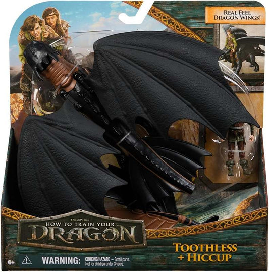 New DreamWorks Dragons Viking Duo Action Figures (Toothless & Hiccup) - Kidsy