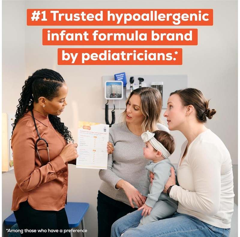 New Enfamil Nutramigen Hypoallergenic Baby Formula with Iron, Lactose Free 12.6 Oz Can - Kidsy