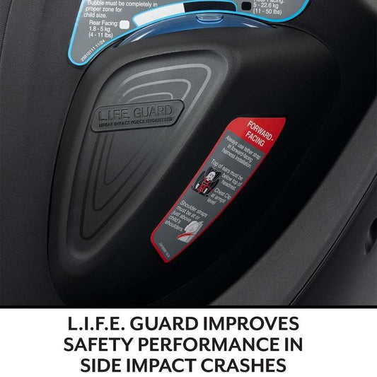 New Evenflo Gold Revolve360 Slim 2 - in - 1 Rotational Convertible Car Seat (Amethyst Purple) - Kidsy