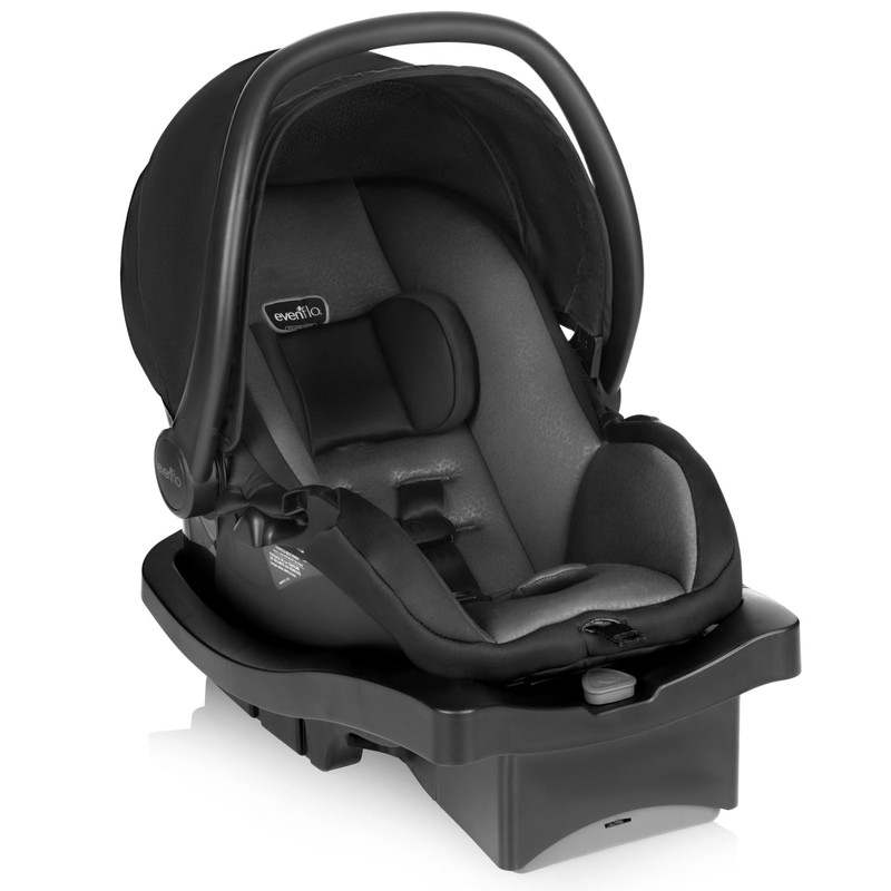 New Evenflo LiteMax 35 Infant Car Seat (Knoxville Gray) - Kidsy