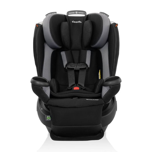 New Evenflo Revolve360 Extend Convertible Car Seat with 360 Degree Rotation (Revere Gray) - Kidsy