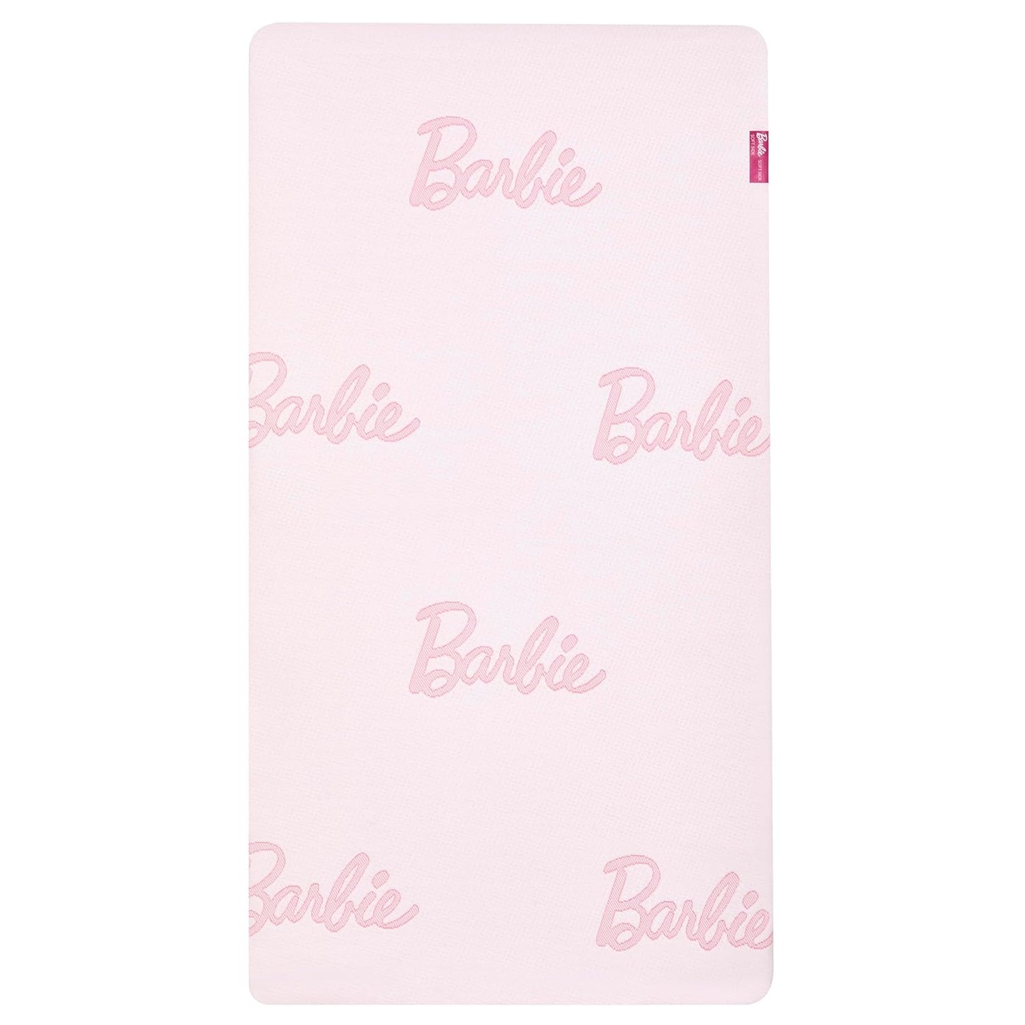 New Evolur Barbie Chasing Dreams Crib and Toddler Mattress (Pink) - Kidsy