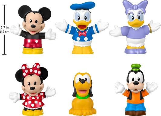 New Fisher - Price Little People Disney Mickey & Friends Figure Set (6 Pieces) - Kidsy