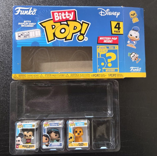 New Funko Bitty POP Disney Mickey 3 - Pack Vinyl Figures - Kidsy