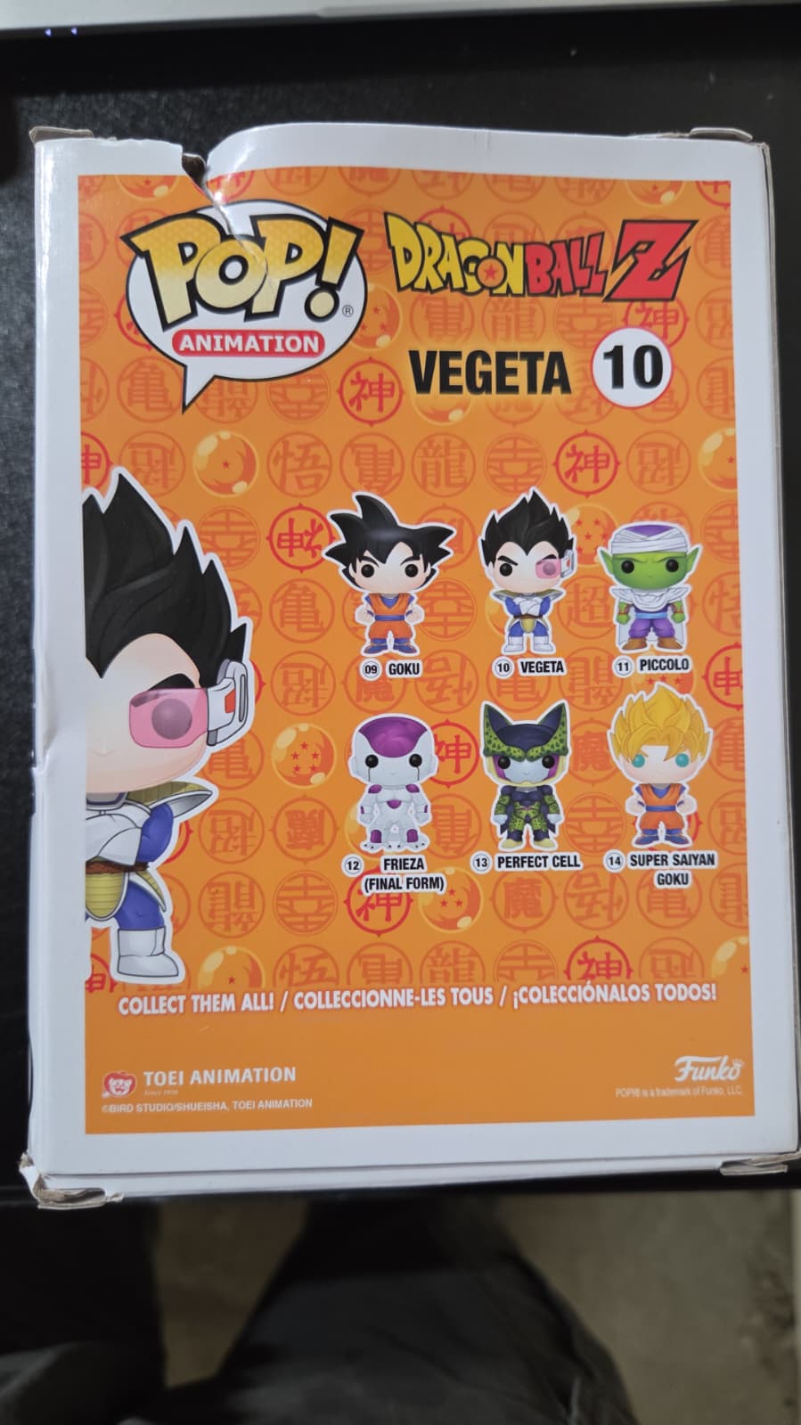 New Funko Pop Anime Dragon Ball Z Vegeta Vinyl Figure - Kidsy