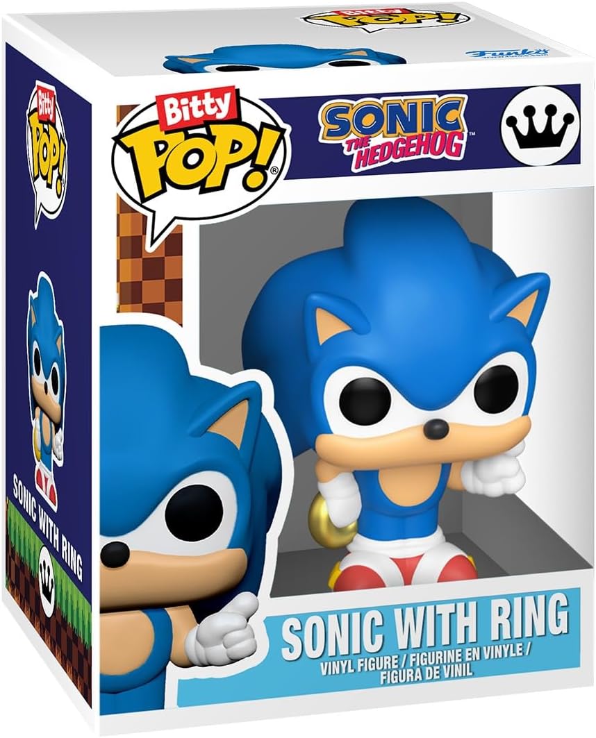 New Funko Pop Bitty Arcade Sonic the Hedgehog Vinyl Figure - Kidsy