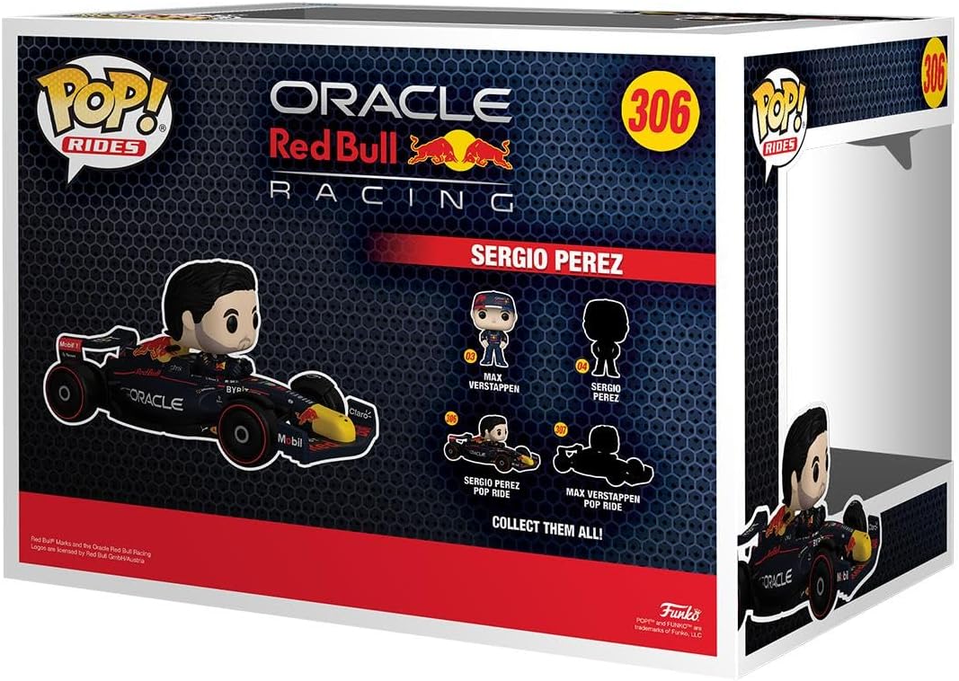 New Funko POP! Ride Sergio Perez Red Bull F1 Vinyl Figure - Kidsy