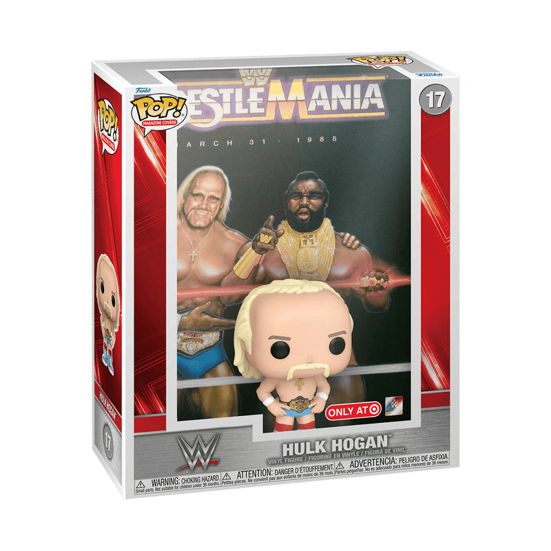 New Funko POP! WWE Magazine Covers: WrestleMania - Hulk Hogan - Kidsy