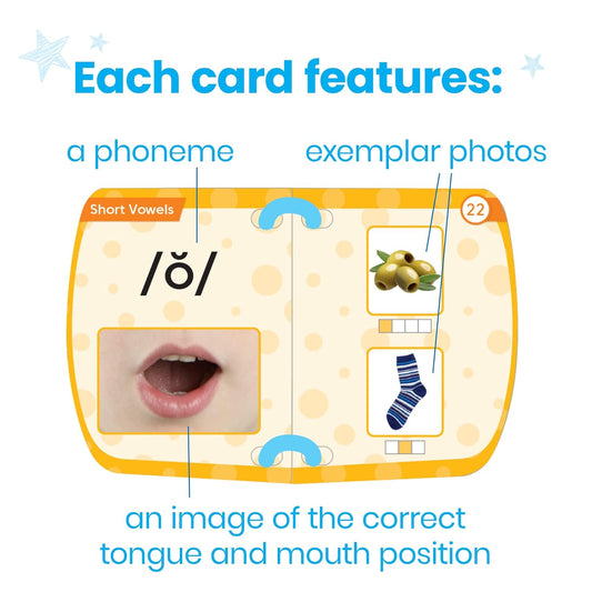 New Hand2mind Mirror My Sounds Phoneme Flash Card Set Learning Activity - Kidsy