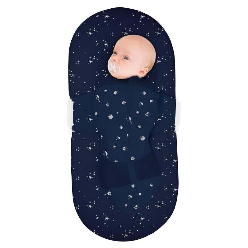 New Happiest Baby SNOO Bassinet Fitted Sheet (Midnight Galaxy) - Kidsy