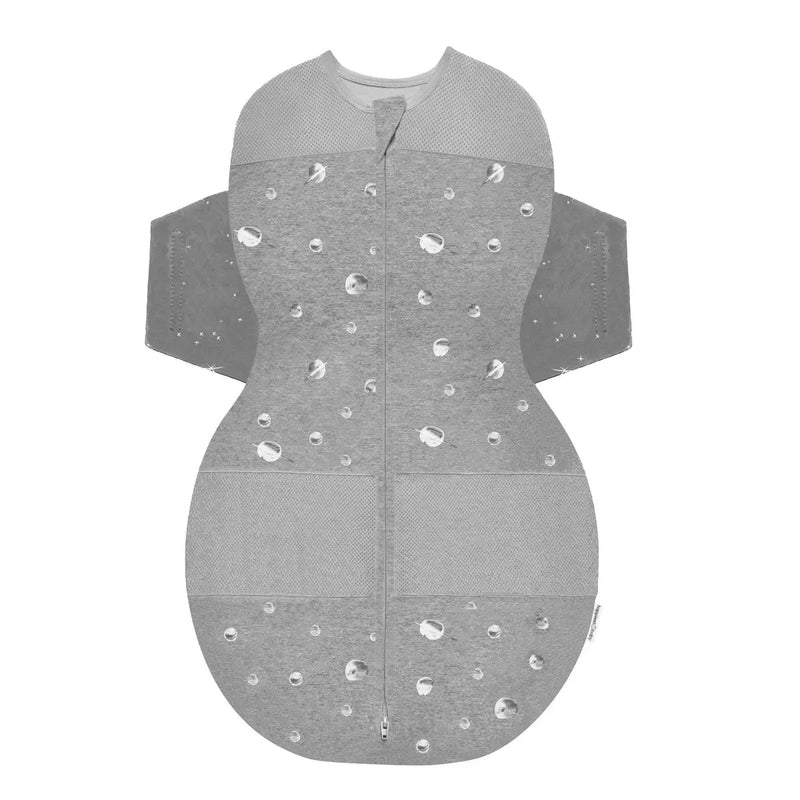 New Happiest Baby SNOO Sack Swaddle Wrap (Graphite Planets - Small) - Kidsy