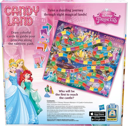 New Hasbro Gaming Candy Land Disney Princess Board Game - Ages 3+ - Kidsy