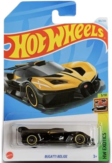New Hot Wheels Bugatti Bolide (Yellow/Black) - Kidsy
