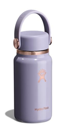 New Hydro Flask Micro Bottle - Leak Proof Purse or Pocket Flask - Insulated Mini Water Bottle 6.7 Oz Vapor Rose Gold - Kidsy
