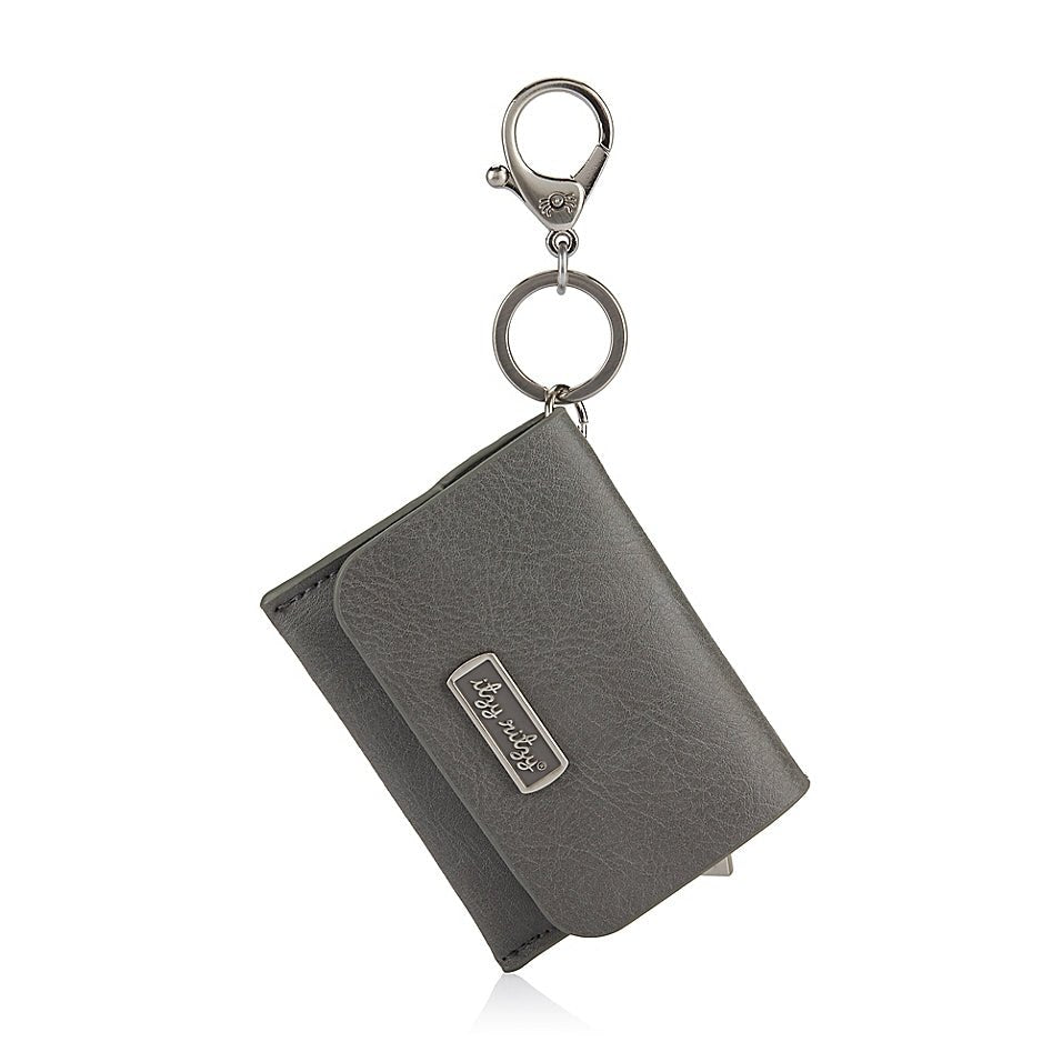 New Itzy Ritzy Mini Wallet Card Holder (Grey) - Kidsy