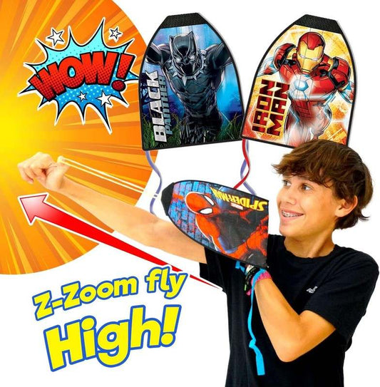 New JA - RU Marvel Spiderman Kite Launcher (1 Pack) - Kidsy