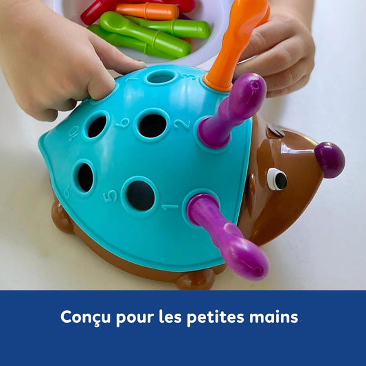 New Learning Resources Spike Fine Motor Hedgehog Sensory Toy - Kidsy