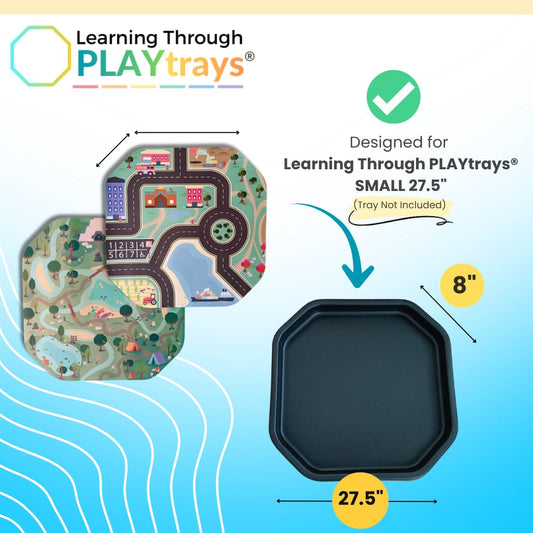 New Learning Through PLAYtrays Sensory Play Mat, 27.5" Tray Not Included - Kidsy