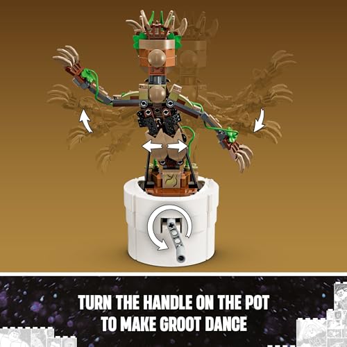 New LEGO Marvel Dancing Groot Interactive Figure (76297) - Kidsy