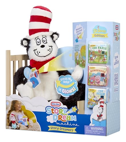 New Little Tikes Story Dreamers Cat in the Hat Plush Audio Toy - Kidsy