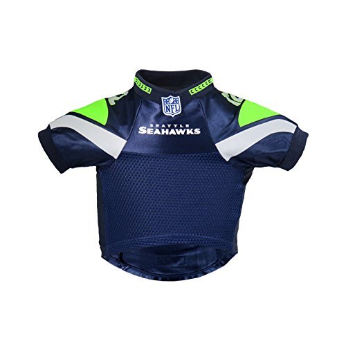 New Littlearth Seattle Seahawks NFL Premium Pet Jersey - Kidsy