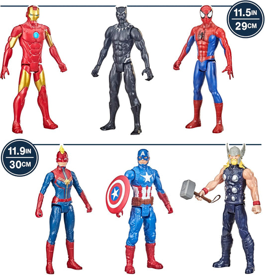 New Marvel Titan Hero Series 6 - Pack 12 - Inch Action Figures - Kidsy
